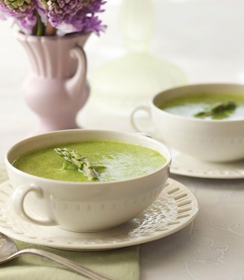 Chilled Asparagus Bisque from Good Housekeeping